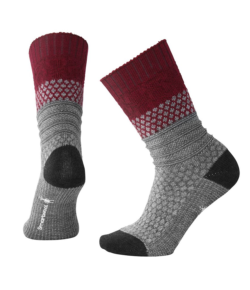 SmartWool Popcorn Cable Crew Socks
