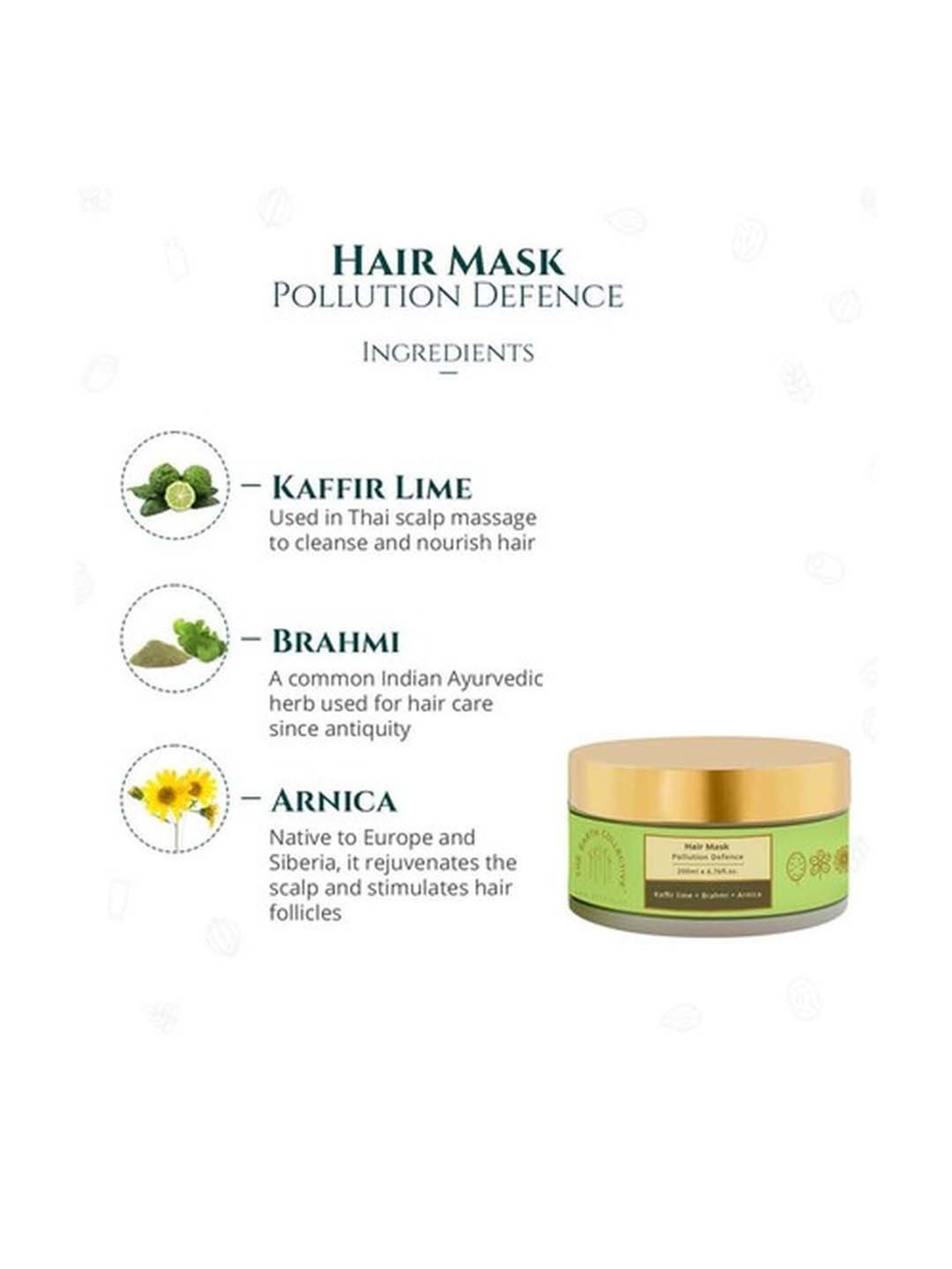 Richfeel Brahmi Intensive Repair Hair Pack - Pack of 4