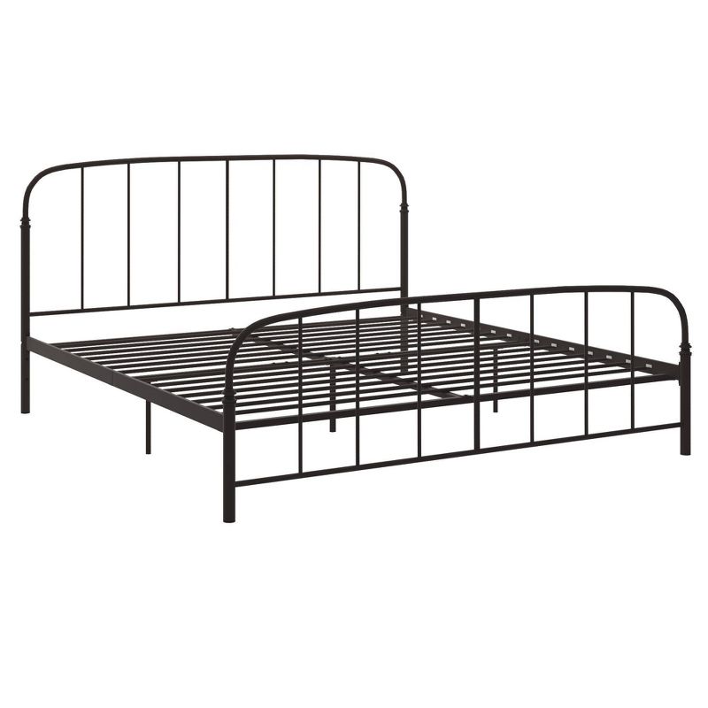 King Larissa Metal Bed Bronze - Room & Joy