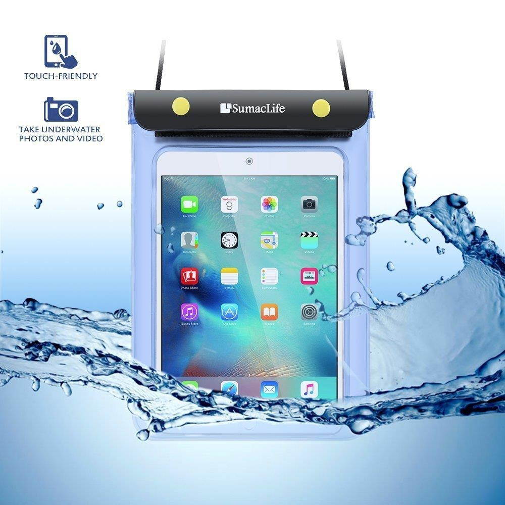 8-Inch Waterproof Pouch Carrying Case Dry Bag Tablet Sleeve Bag Snowproof Bag IRulu Walknbook 2Mini / Lenovo Yoga TAB3 7 Basic/A Series Tab 2 A7 / Tab3 / A Series Tab 2