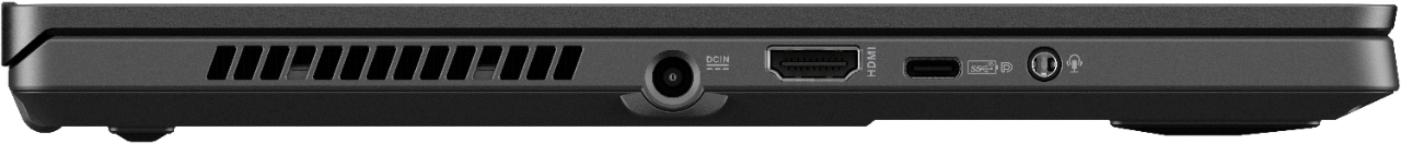 ASUS - ROG Zephyrus G14 14" Laptop - AMD Ryzen 7 - 8GB Memory - NVIDIA GeForce GTX 1650 - 512GB SSD - Eclipse Gray Notebook GA401IH-BR7N2BL PC Computer