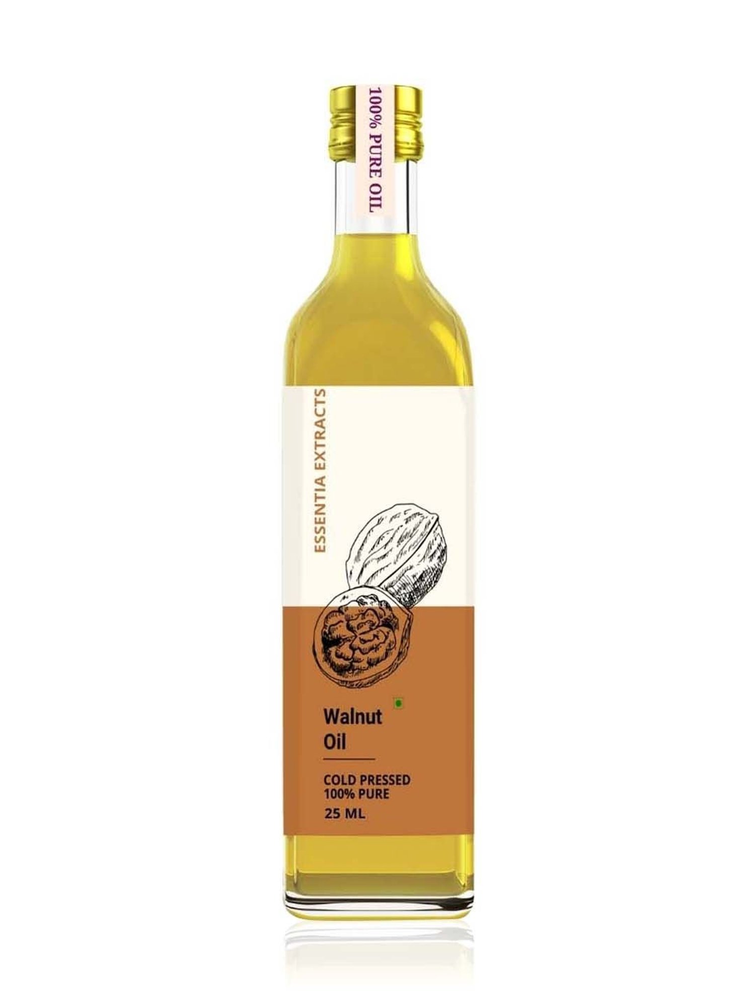 Essentia Extracts Cold-pressed Walnut Oil - 25 ml