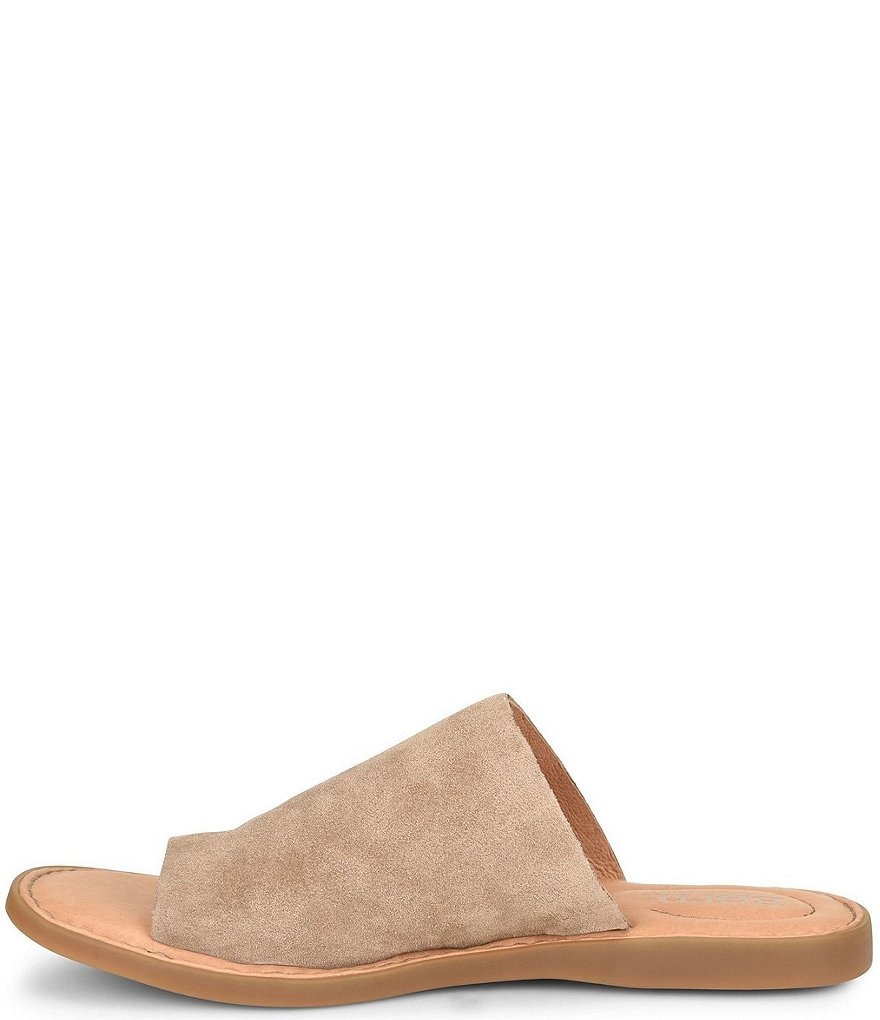 Born Inti Leather Toe Ring Sandals