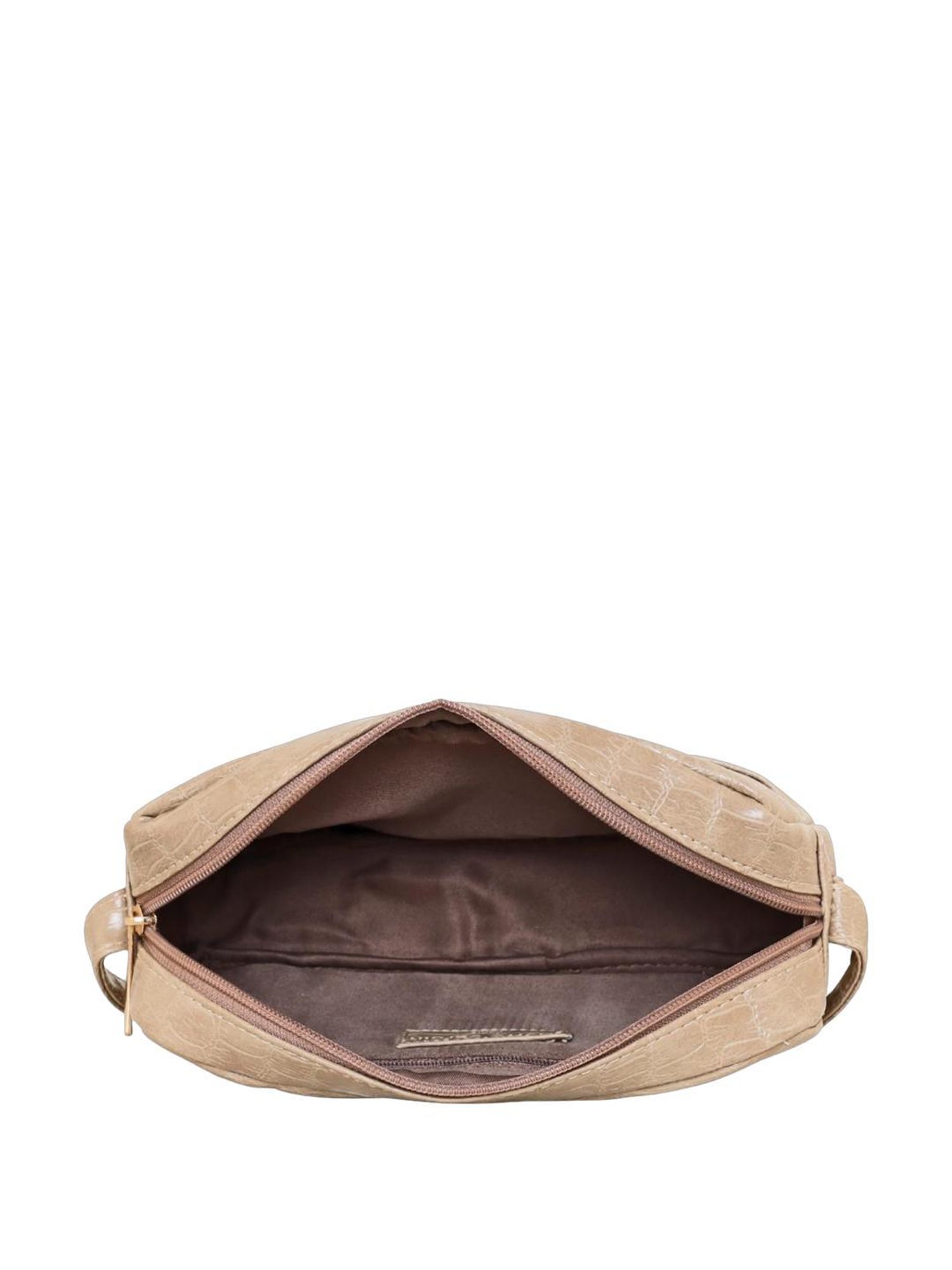 Pierre Cardin Beige Textured Sling Handbag