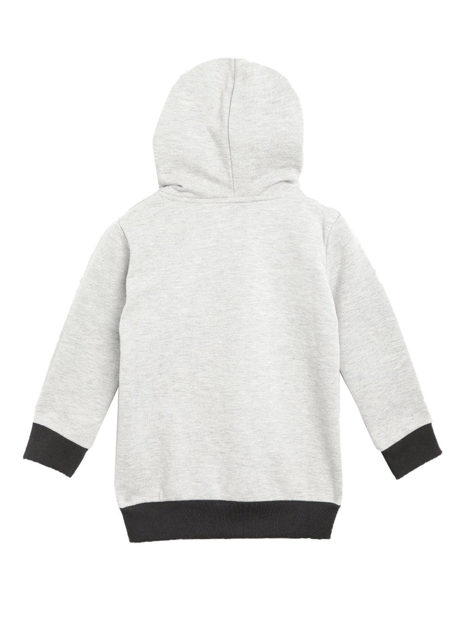 Lazy Shark Kids Grey Printed  Hoodie