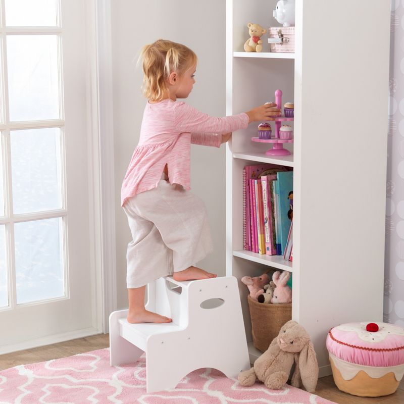 KidKraft Two-Step Stool - White