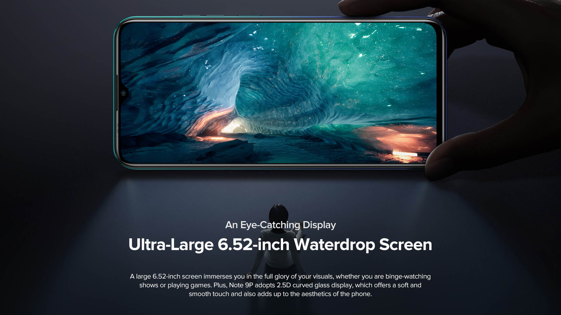 Ulefone Note 9P 4G Unlocked Cell Phones, 6.52" HD+ Waterdrop Screen,16MP Triple Rear Camera, Android 10 Octa-Core 4GB + 64GB,4500mAh Big Battery, Face Unlock Finger Reader Unlocked Smartphones