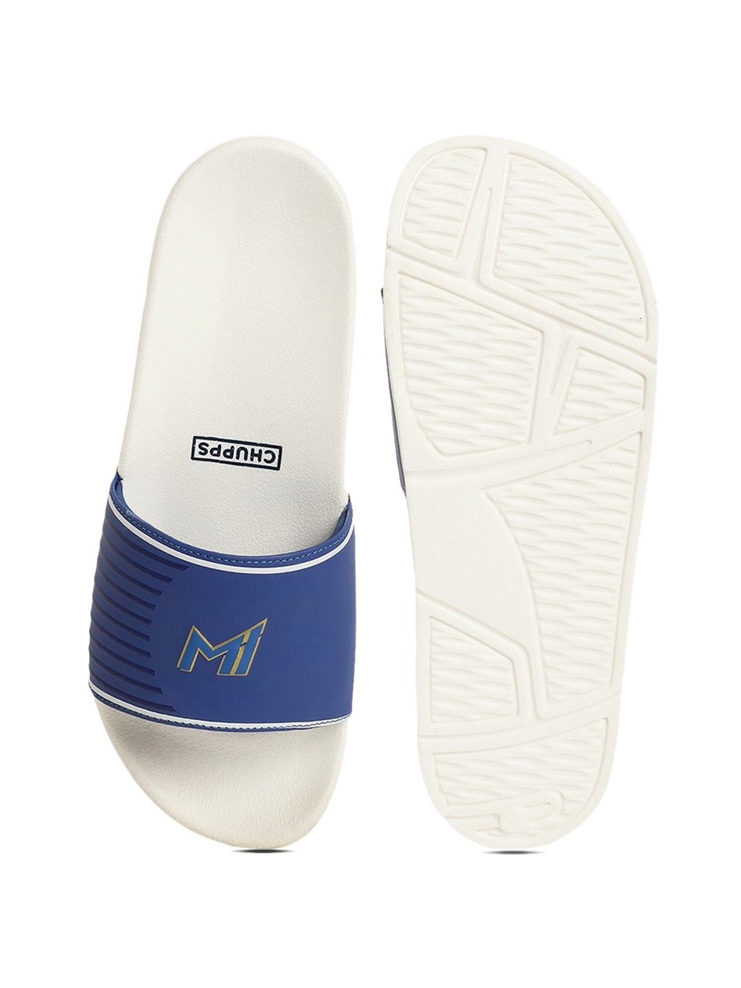 Chupps Men's MI Official Blue Slides
