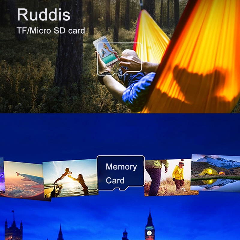 Ruddis 8GB High Speed Class 10 TF/Micro SDXC UHS-1(U1) Memory Card