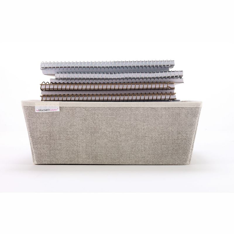 The Macbeth Collection Macbeth Small Tote, 14.5W x 10.5H x 16D, Tan M-77276-ST