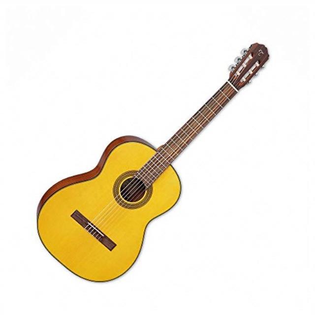 takamine gc1 nat classical acoustic guitar, natural