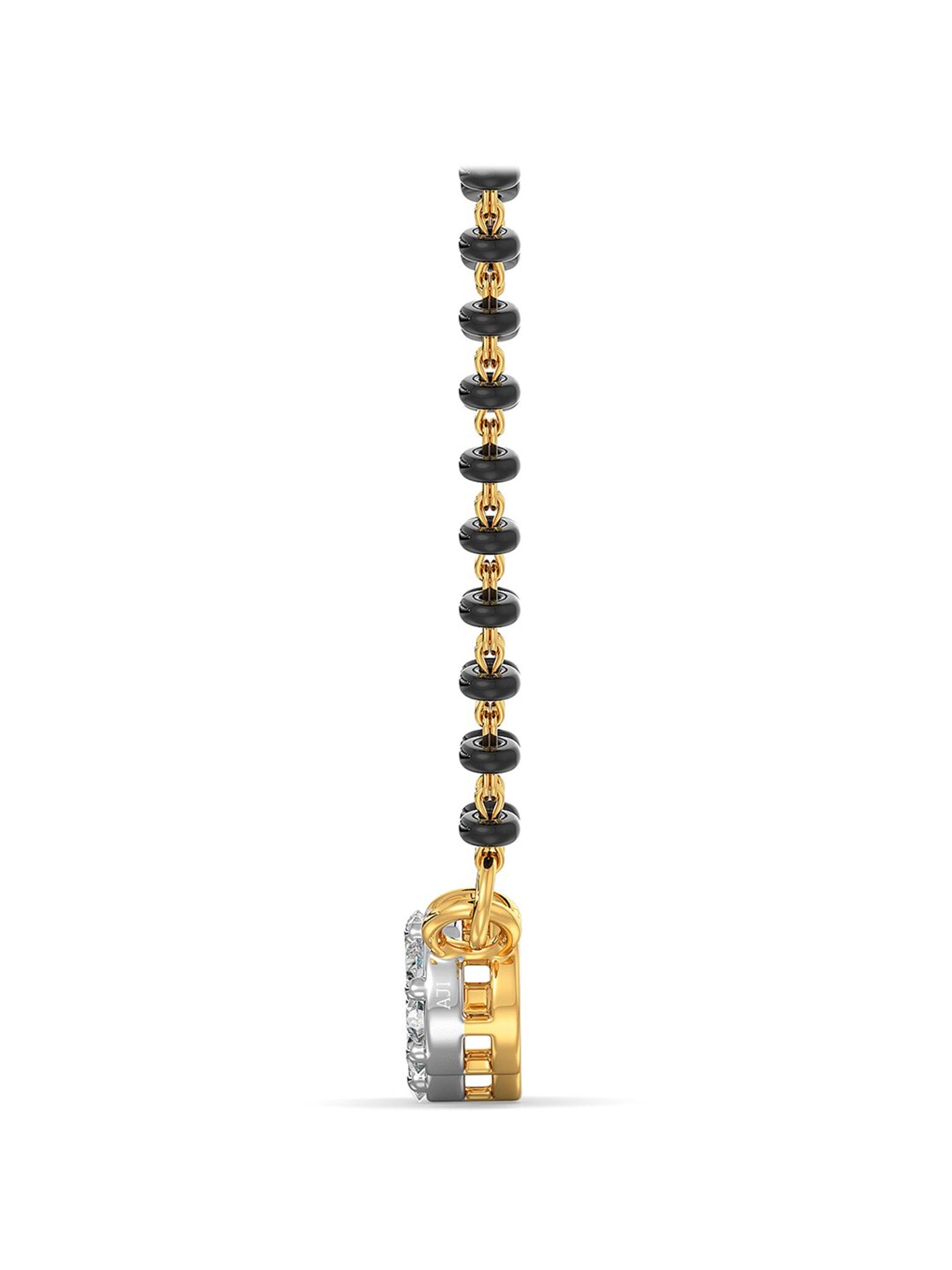 Waman Hari Pethe Jewellers 18k Gold & Diamond Mangalsutra for Women