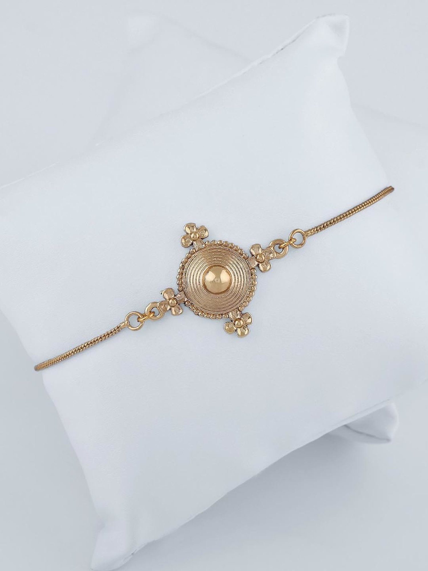 Estele Gold-Plated Chain Bracelet for Women