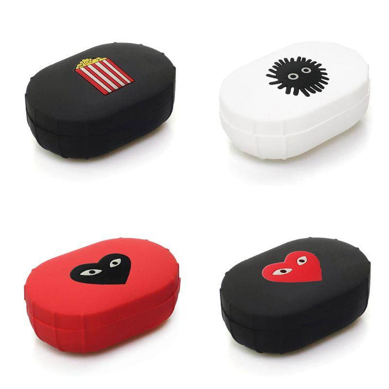 Fashion Cartoon Silicone Case Protective Cover For Xiaomi Airdots TWS Bluetooth Earphone Youth Version Headset Earphone accessor