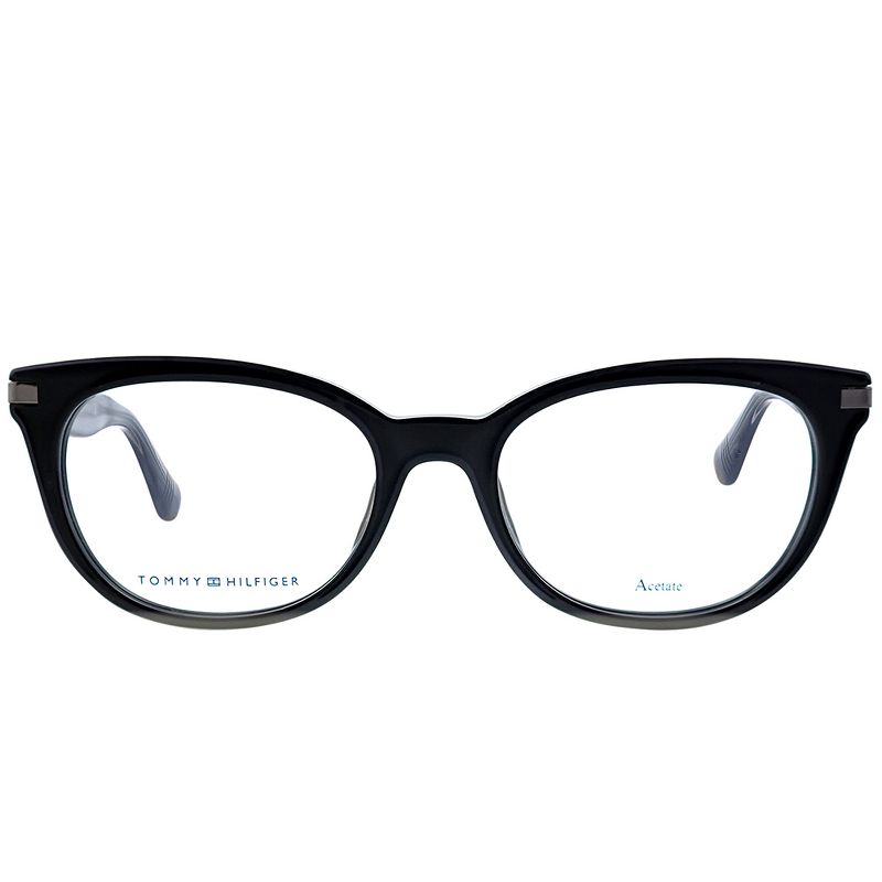 Tommy Hilfiger TH 1519 08A Womens Cat-eye Eyeglasses Black 50mm