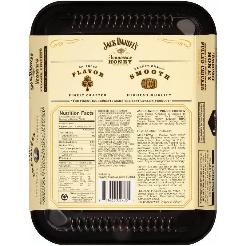 Jack Daniel's Tennessee Honey Pulled Chicken - 16oz