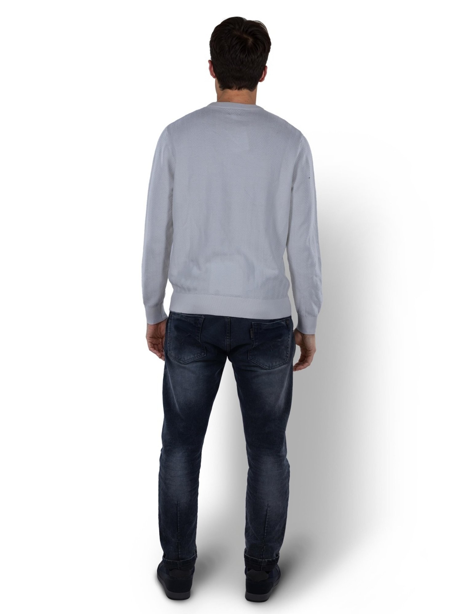Celio* Ecru Regular Fit Sweater