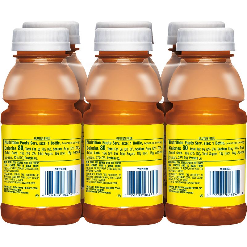 Snapple Lemon Tea - 6pk/8 fl oz Bottles