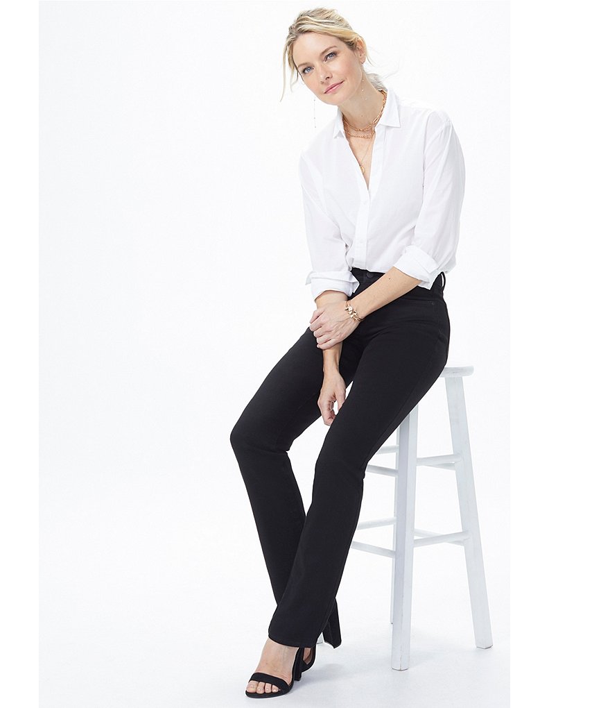 NYDJ Marilyn Straight Leg Full Length Jeans