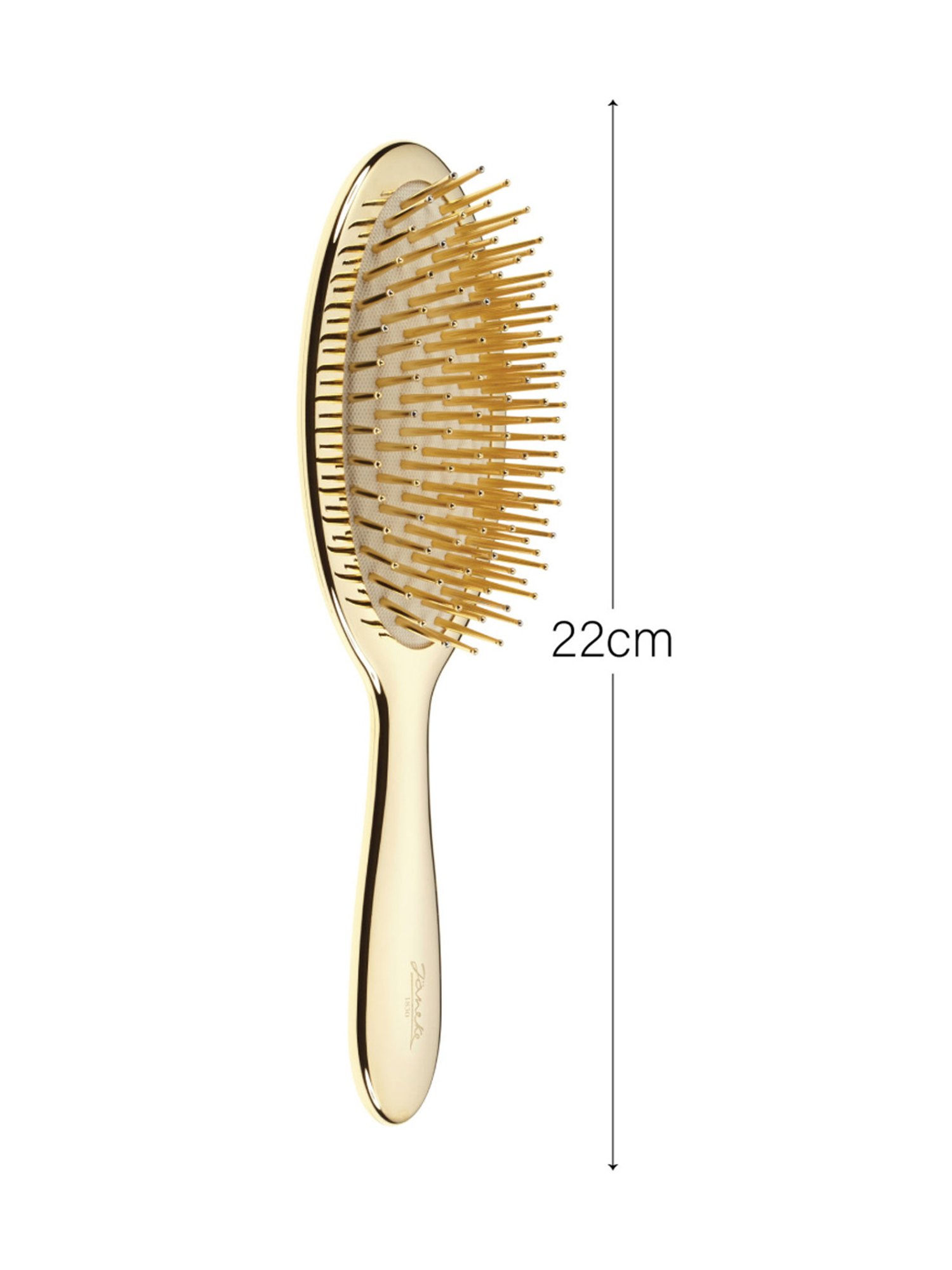 Janeke 1830 Professional Golden Hair Brush - 22 cm