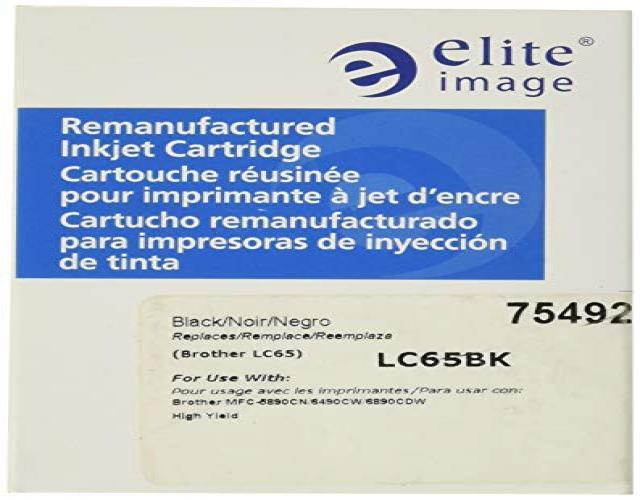 Elite Image 75492 Toner Cartridge 900 Page Yield Black