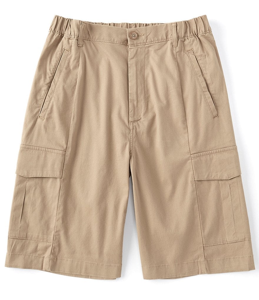 Caribbean Stretch 10#double; Inseam Cargo Shorts