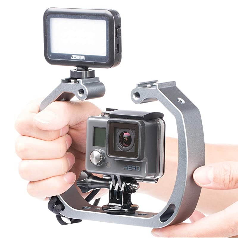 LED Video Light for iPhone Camera  SKPL30 30 LED Dimmable Light Brightness Adjusting USB Charger for DSLR Camera Camcorder GoPro Action iOS Android Smartphones Party Wedding Live Stream