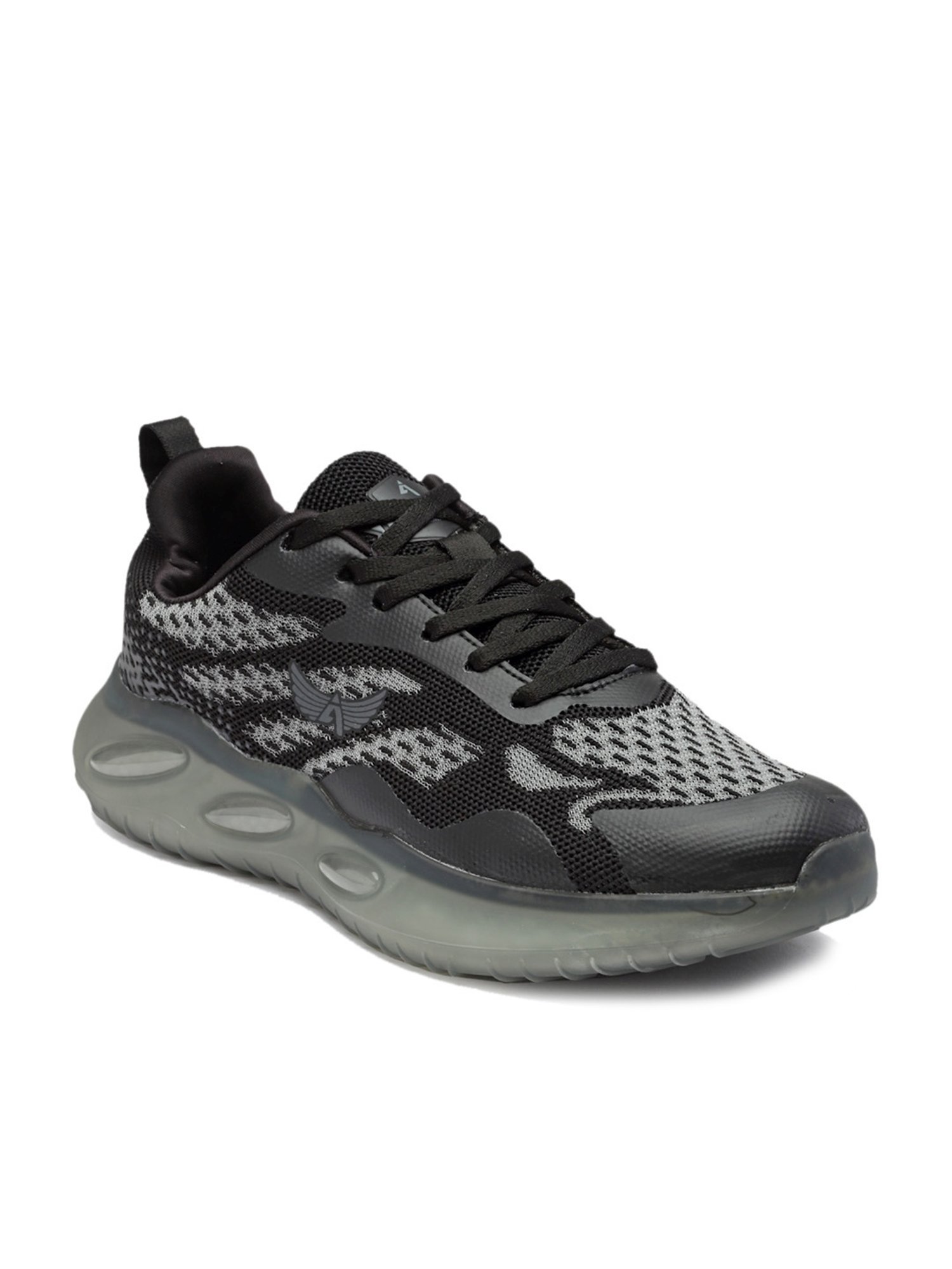 Action Men's Black Running Shoes