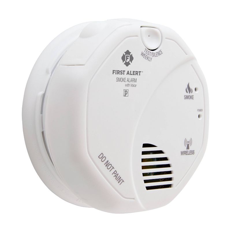 First Alert 2pk Hardwired Smoke Alarm Wireless Interconnect