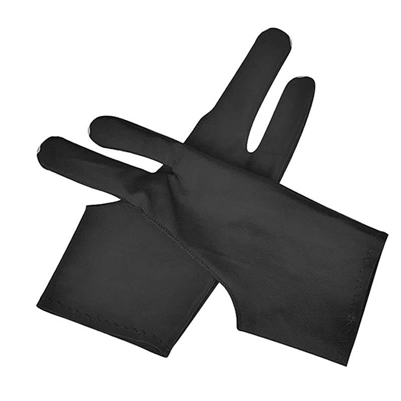 4 Pack Artist Gloves for Drawing Tablet FreeSize Artists Drawing Glove with Two Fingers for Graphics Pad Painting Good for Right Hand or Left Hand