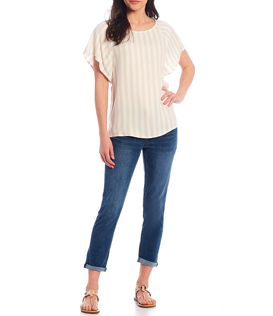 Gibson & Latimer Perfect Fit Crop Skinny Stretch Denim Jeans