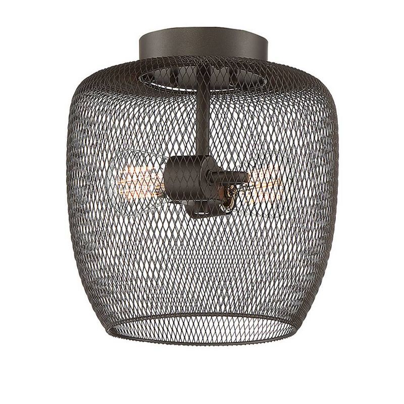 Ceiling Lights Semi-Flush Mount Dark Metallic Bronze - Aurora Lighting