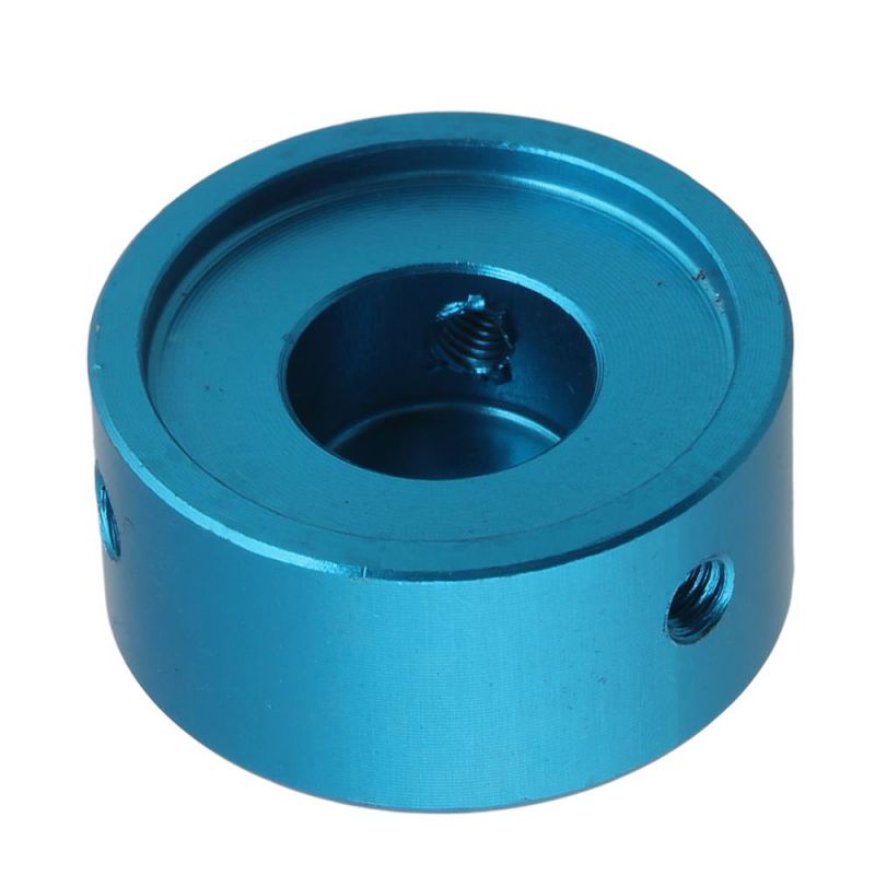 BQLZR Guitar Effects Accessories Stomp Switch Pedal Box Foot Metal Blue