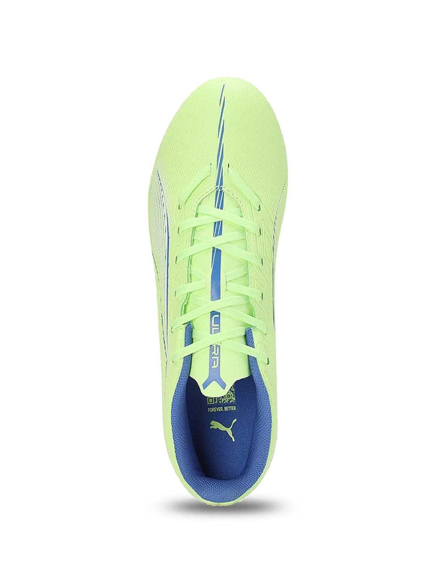 Puma Women's ULTRA 5 PLAY FG/AG Lime Football Shoes