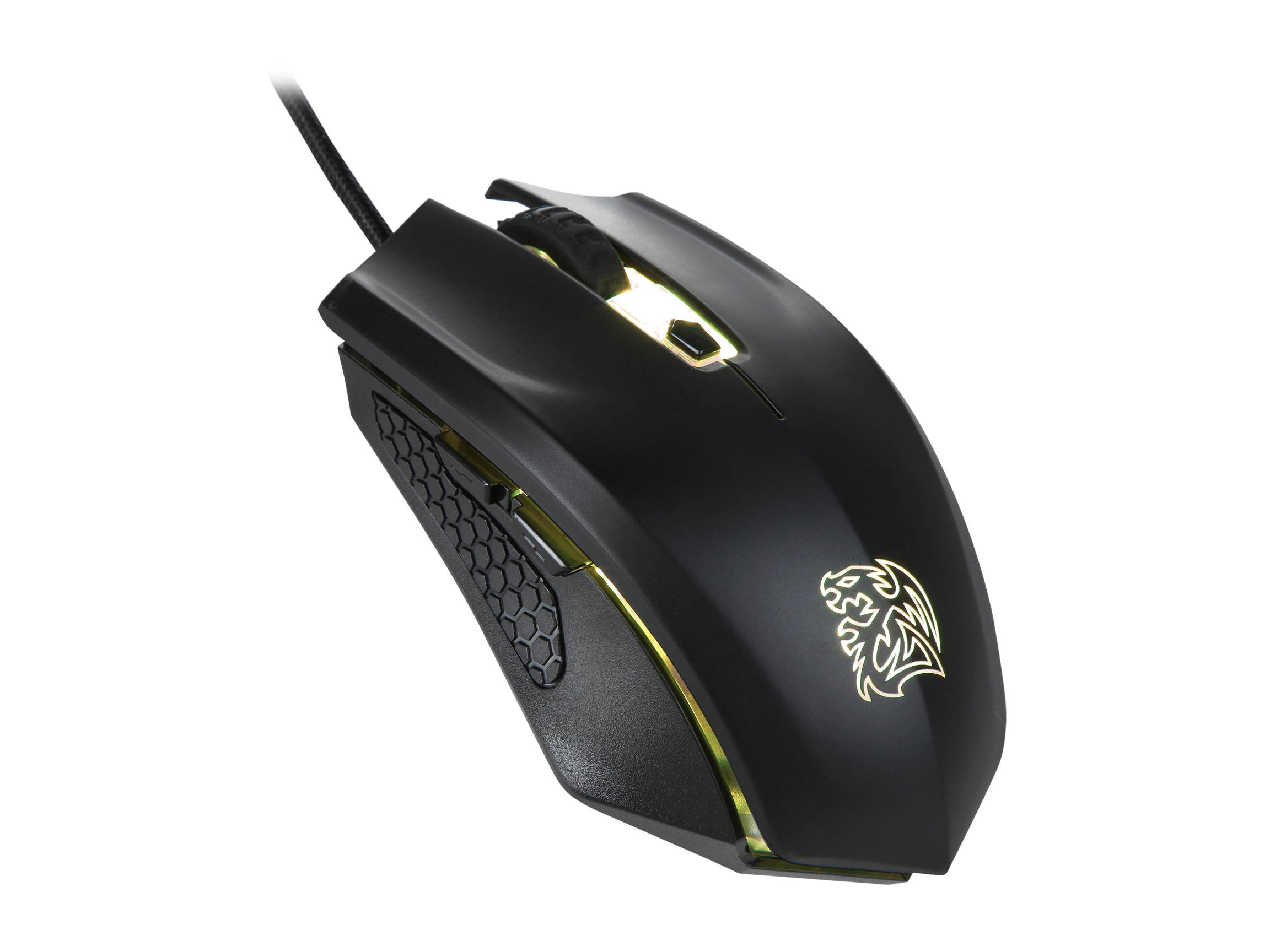 Thermaltake Tt eSPORTS Nemesis Switch MOBA / MMO / RTS Optical RGB Gaming Mouse, MO-NMS-WDOOBK-01