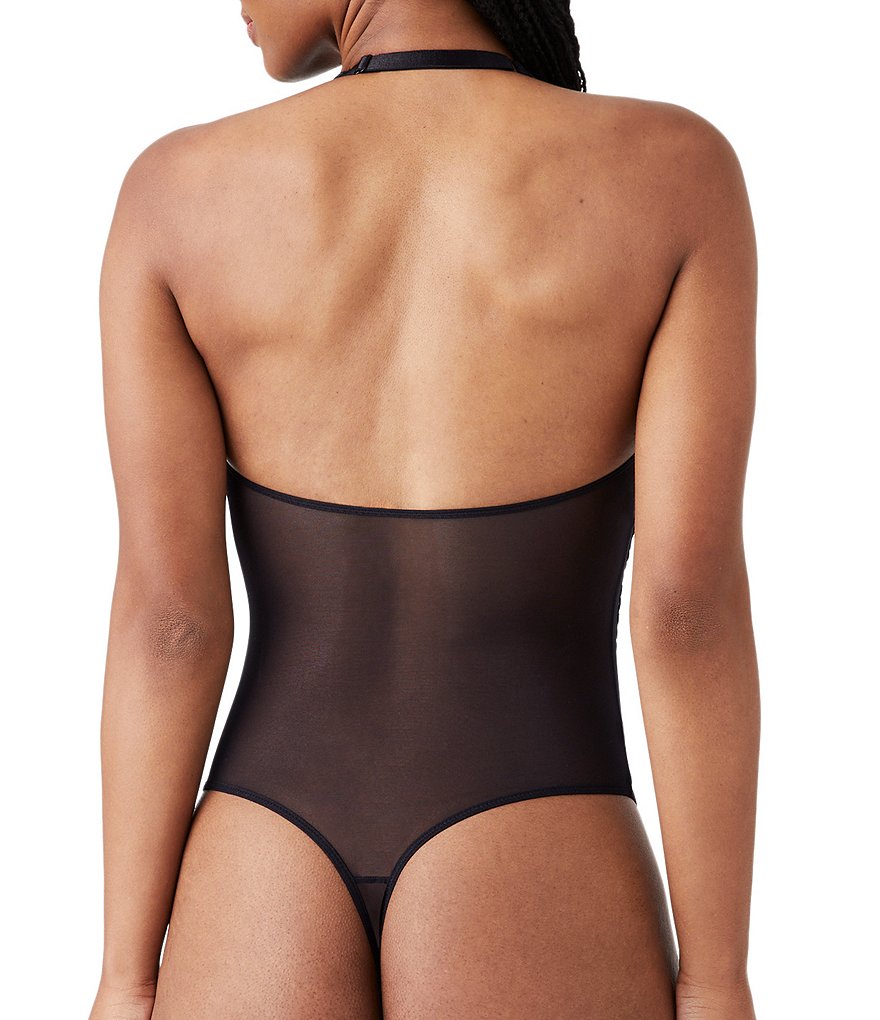 b.tempt'd by Wacoal Ciao Bella Low Plunge Neck Bodysuit