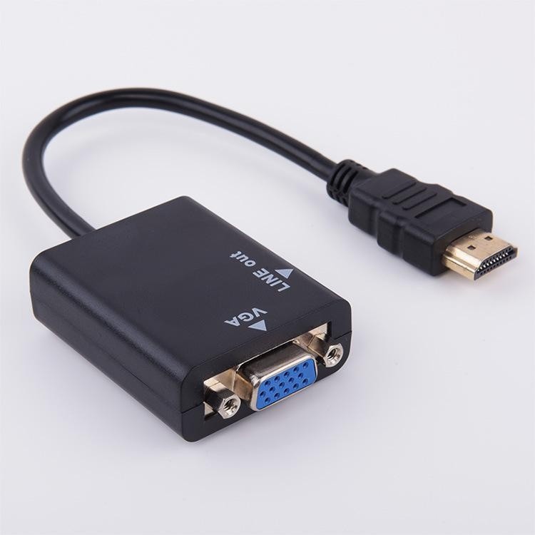 LEORY 1080P High-Definition Multimedia Interface to VGA Adapter Digital to Analog Convertor Video Cable for XBOX HDTV PC -