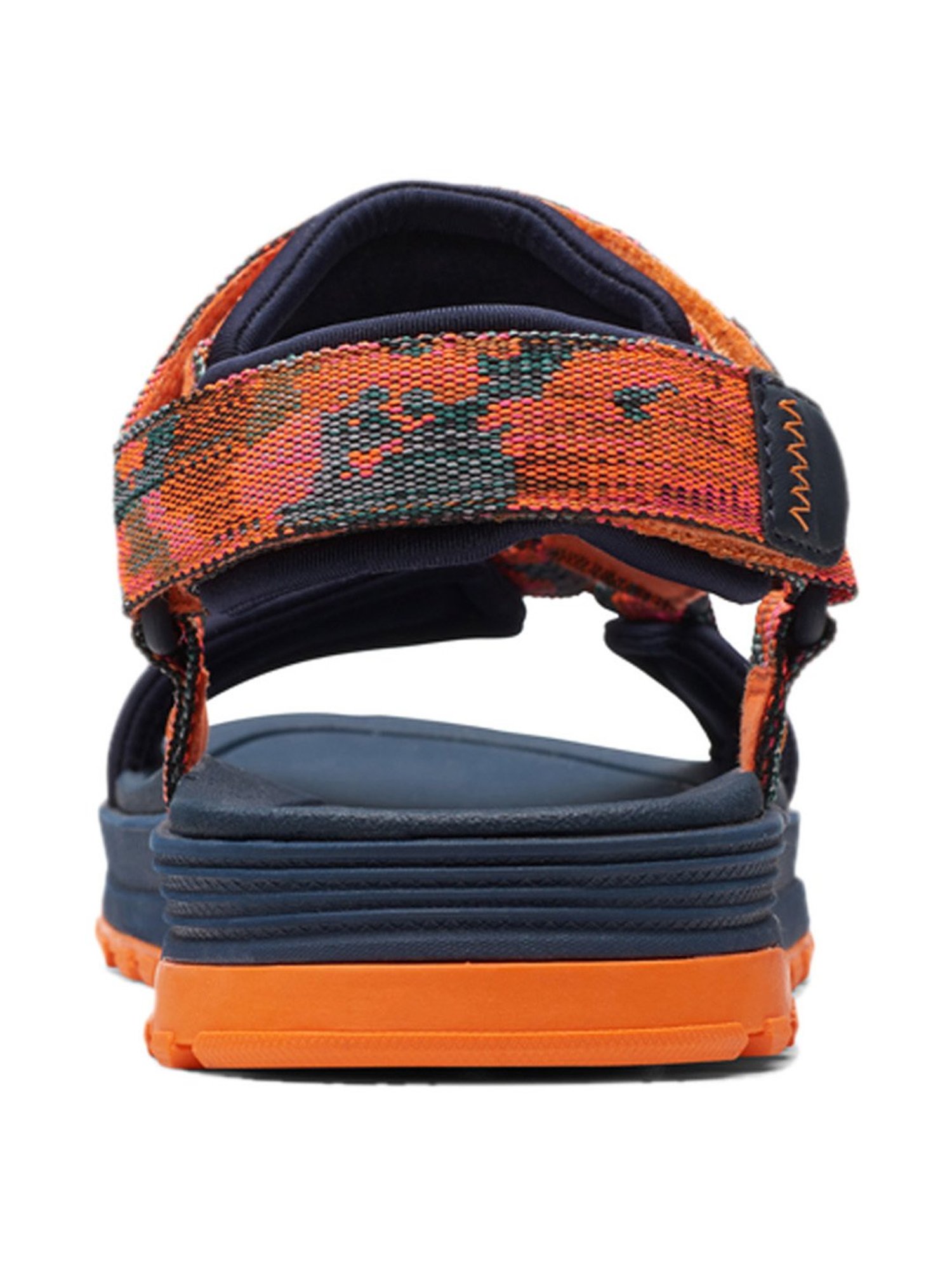 Clarks Men's ATL Trek Orange Floater Sandals