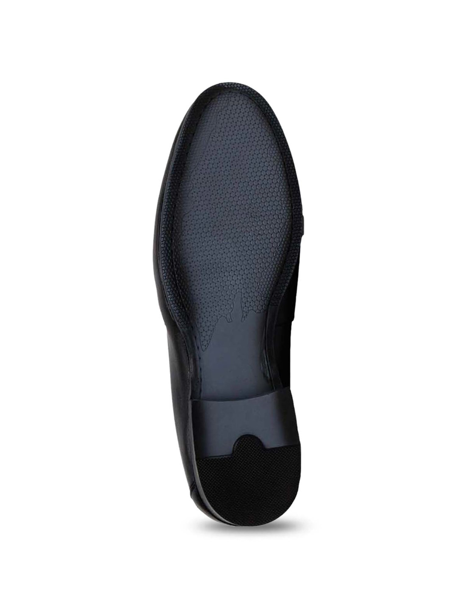 Ezok Men's Black Casual Loafers