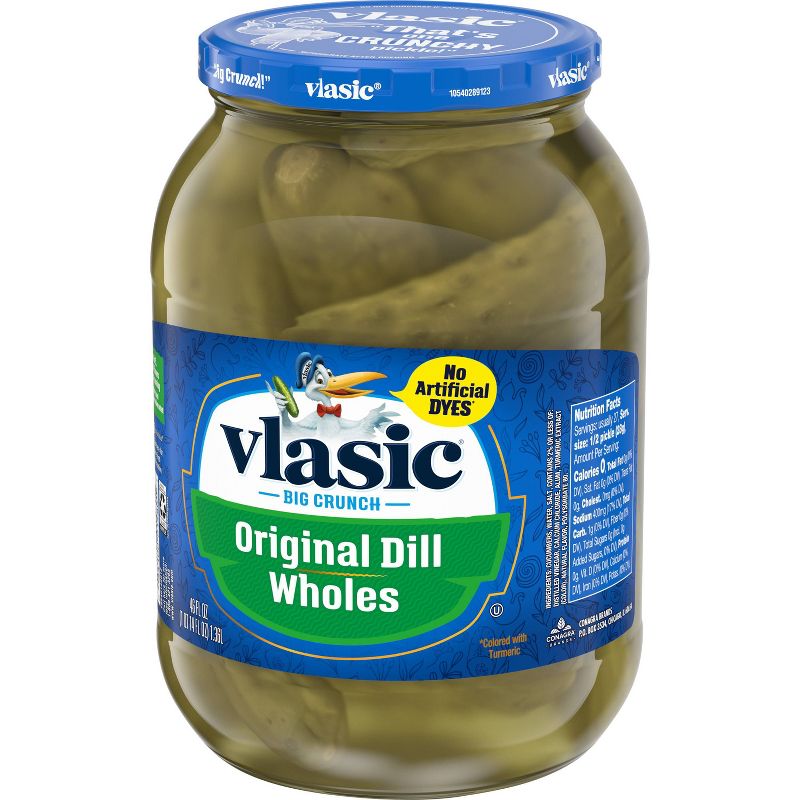Vlasic Original Dill Whole Pickles - 46oz