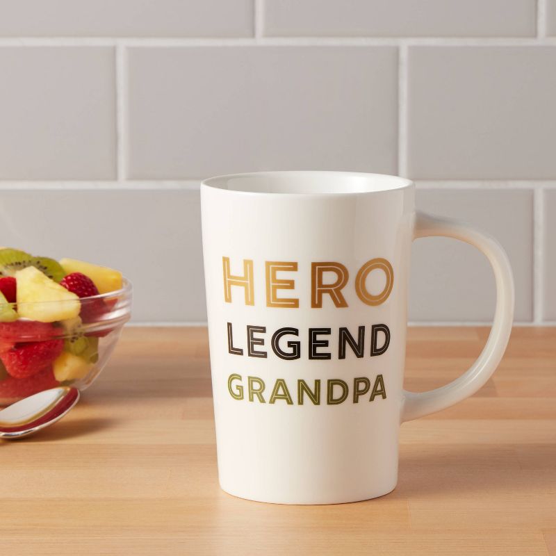16oz Stoneware Hero Legend Grandpa Mug - Room Essentials™