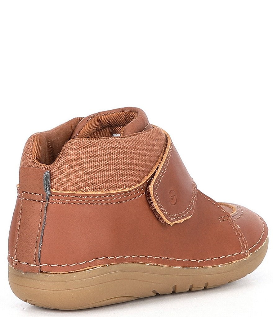 Stride Rite Boy's Mateo Soft Motion Leather Booties (Infant)