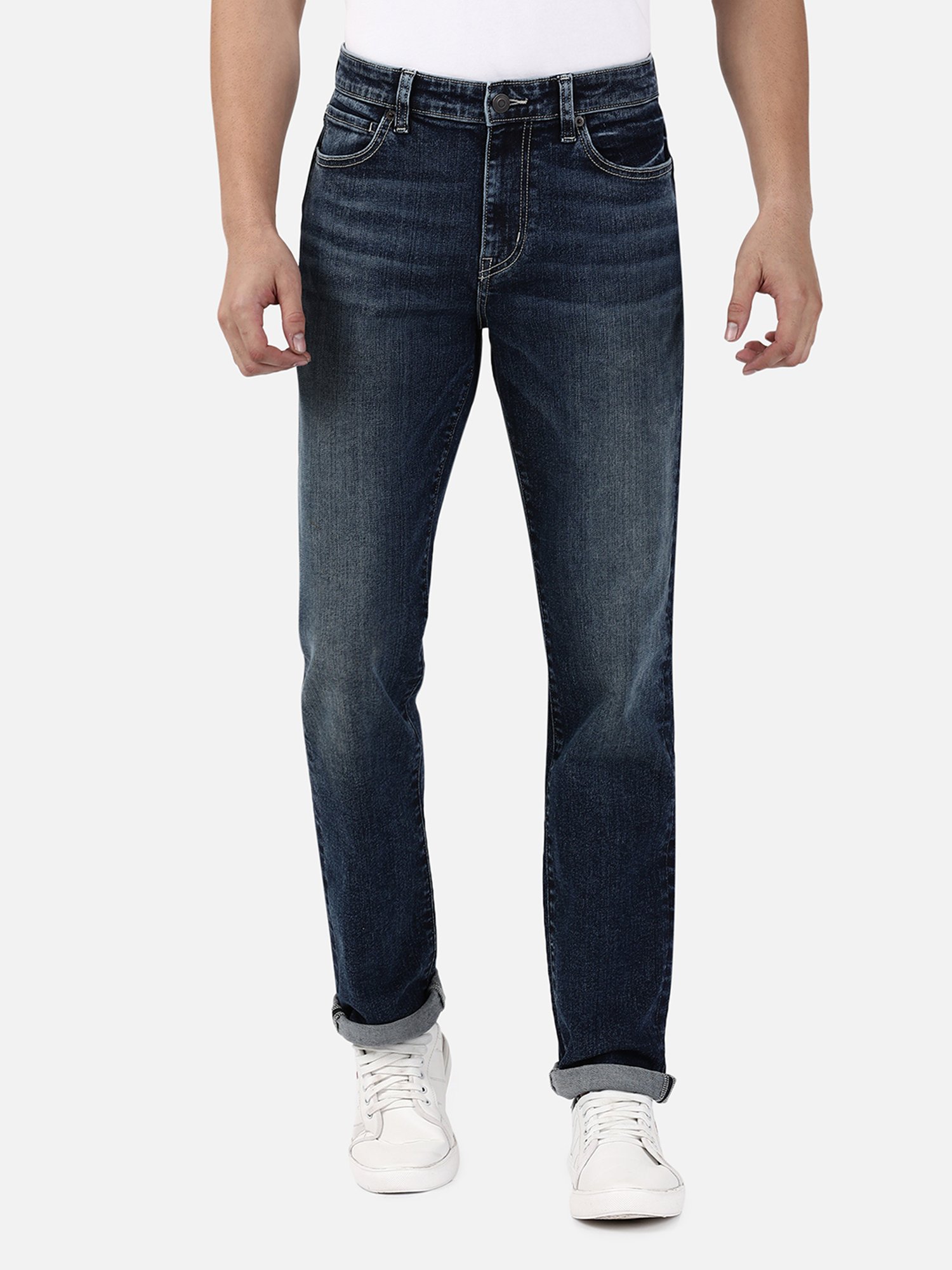 Passion Dark Blue Lightly Washed Jeans