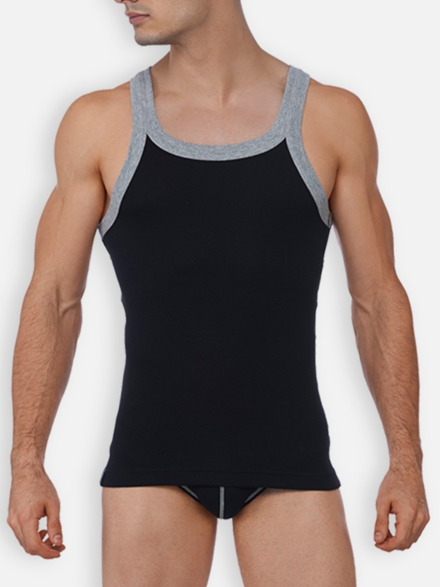 Zoiro Multicolored Regular Fit Vest - Pack Of 3