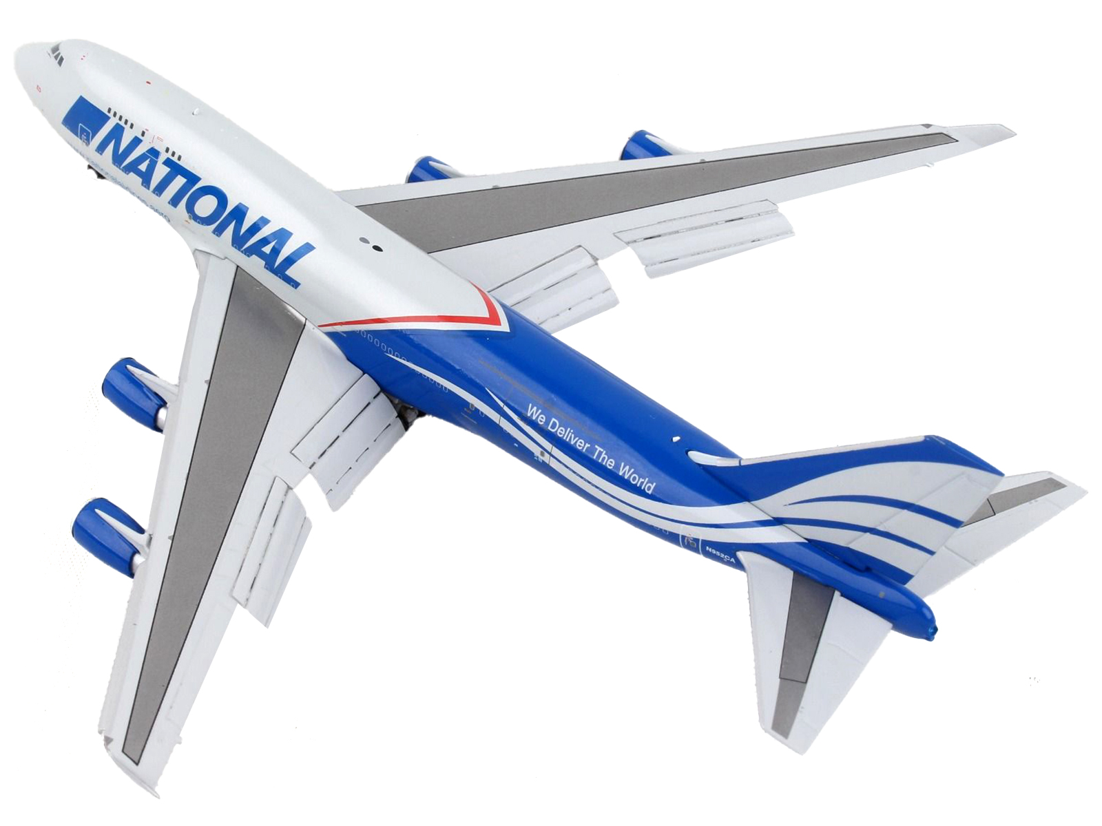 Boeing 737-800 Commercial Aircraft with Flaps Down "Southwest Airlines - Freedom One" American Flag Livery "Gemini 200" Series 1/200 Diecast Model Airplane by GeminiJets