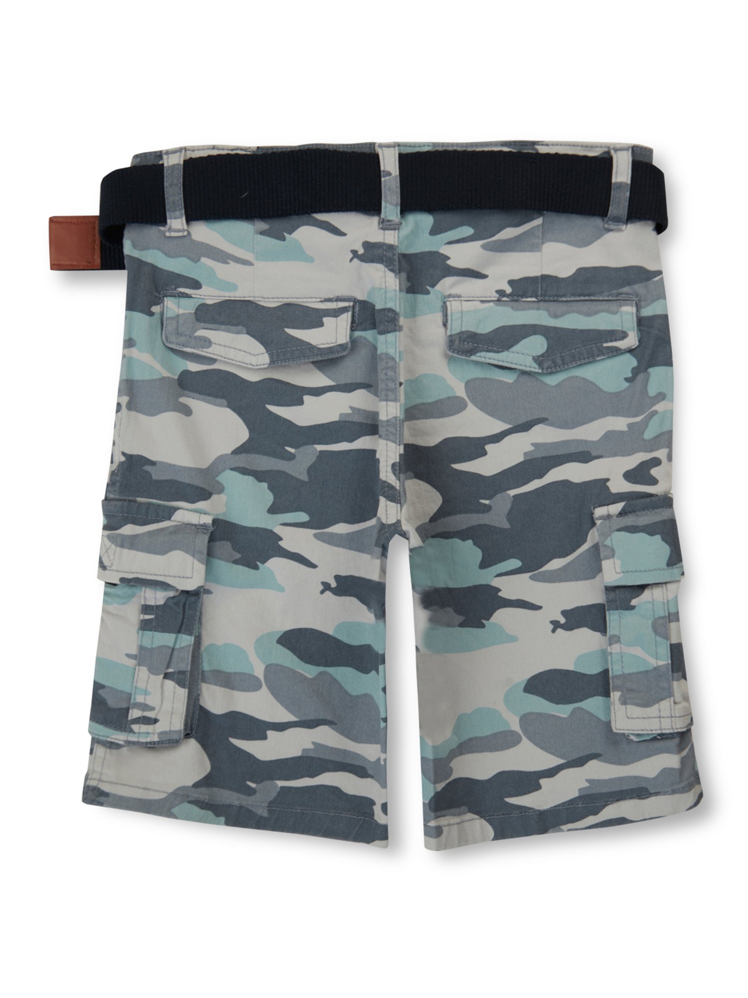 Gini & Jony Kids Brown Solid Bermudas