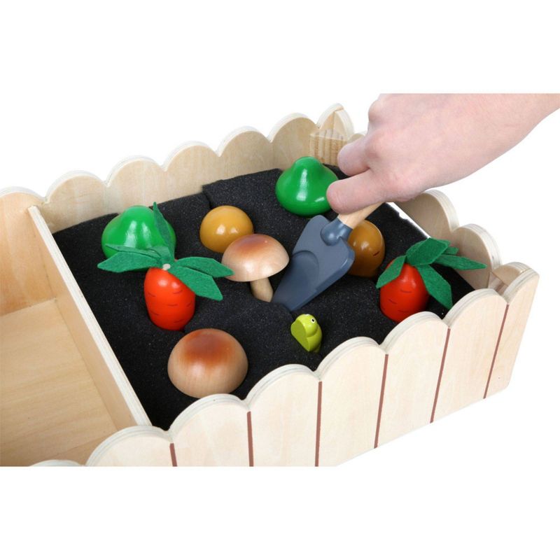 Small Foot Wooden Toys Vegetable Garden Complete Playset
