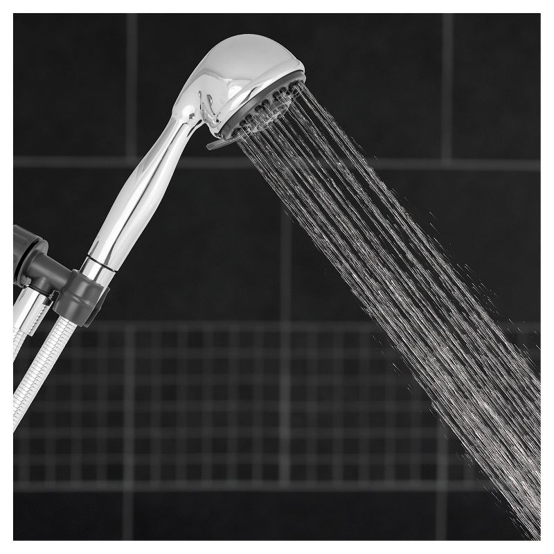 EcoFlow Hand Held Shower Head 4-mode Chrome- Waterpik