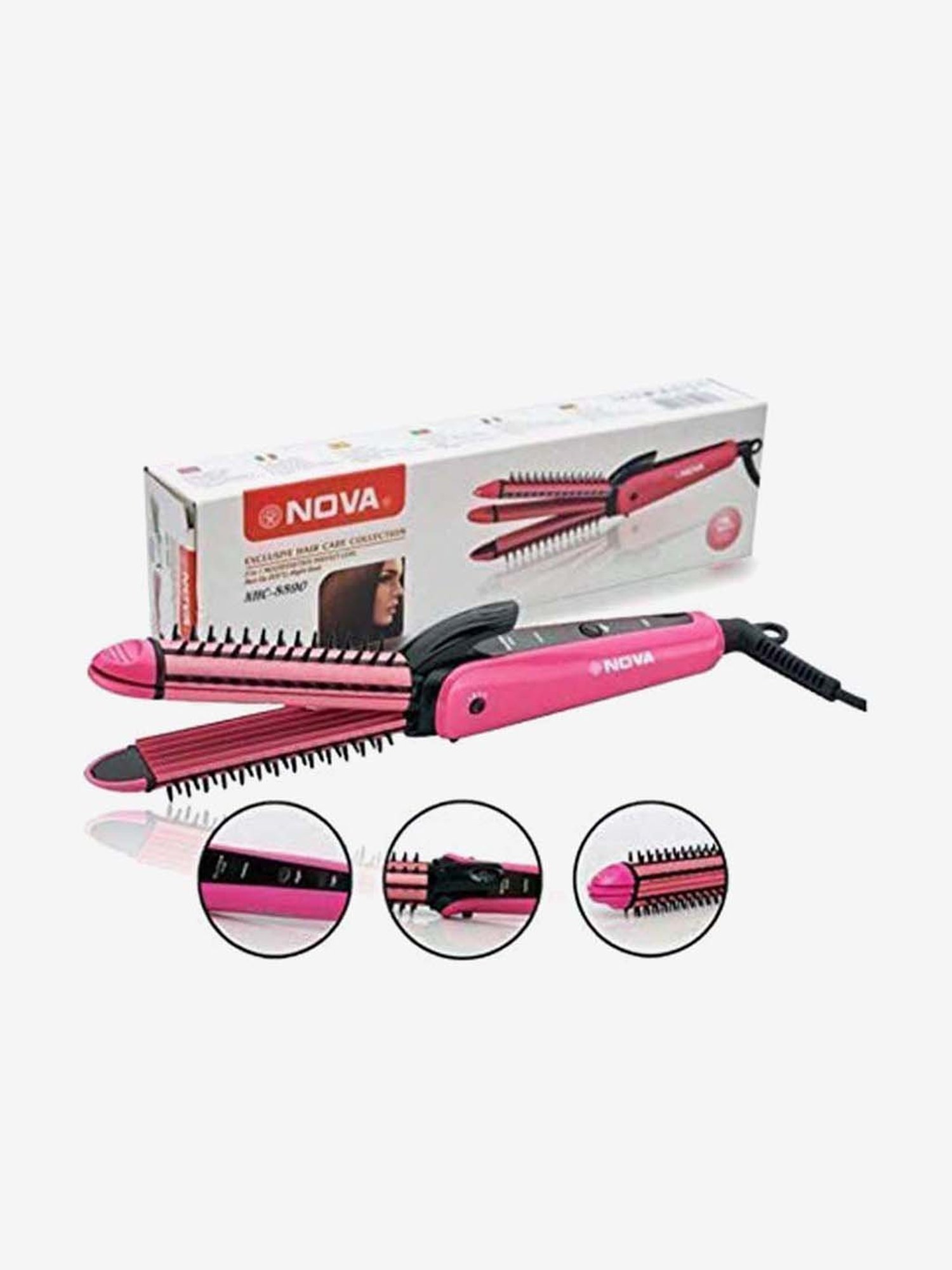 Gorgio Professional GCT9 19mm Hair Curling Tong (Silver)