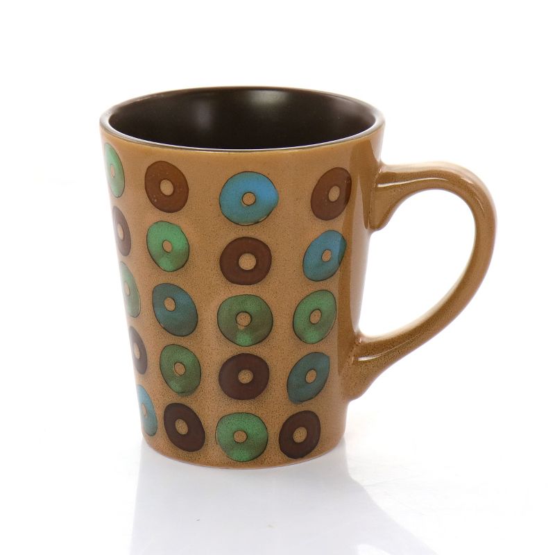 Mr. Coffee 4 Piece 13 Ounce Mug Set in Assorted Colors